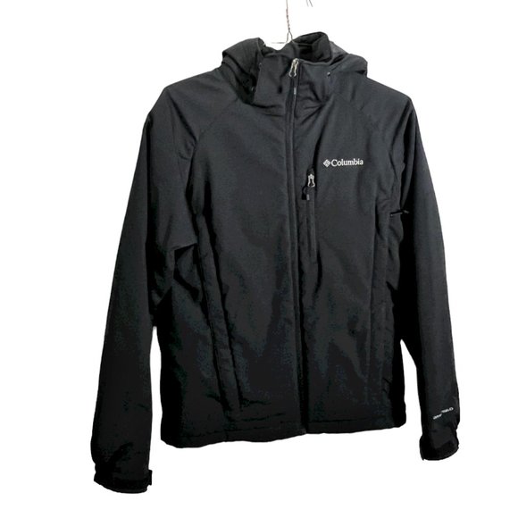 Men’s Columbia Insulated Softshell Jacket with Hood, Black, Size M - Picture 12 of 12
